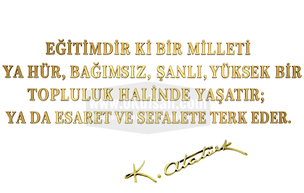 6 cm Pirin� Harf Seti + imza