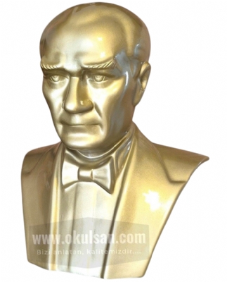 Atat�rk B�st� �rnekleri okul i�in polyester 70 cm y�kseklik