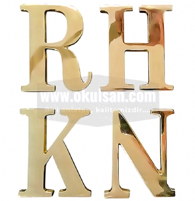 Pirin� D�k�m Harf Pirin� Yaz� 10 cm