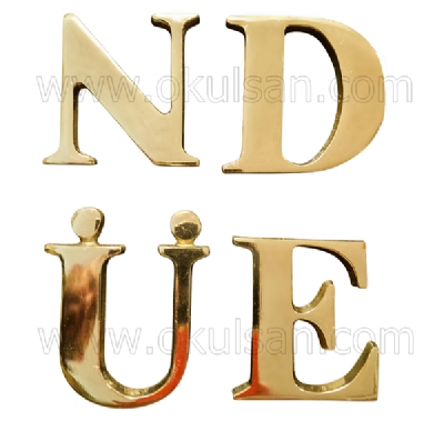 Pirin Yaz Fiyatlar Pirin Kabartma Harf 5 cm ls