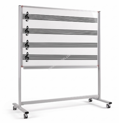 M�zik tahtas� Profesyonel model ayakl� tekerlekli 120x140 cm